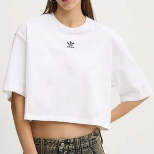 [아디다스] 에센셜 크롭 반팔티_A JJ3385