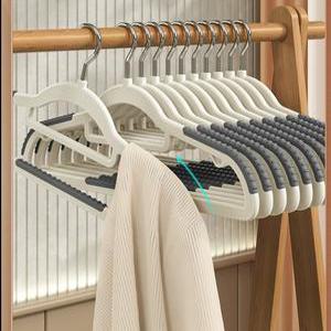(5개x1세트) 베이직 논슬립 미끄럼방지 옷걸이 어깨뿔 방지 엠보싱 라운드 튼튼 내구성