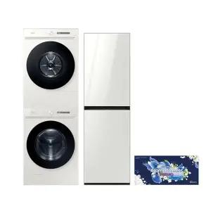 [삼성] 세탁기 + 건조기 + 에어드레서 WF2422DBEEF24W 배송무료
