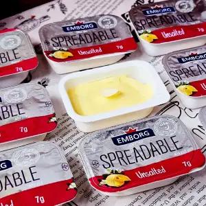 엠보그 무염 스프레드블 포션버터 7g 30개