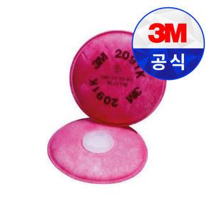 3M 특급 방진 필터 2091K 용접흄 냄새 제거