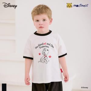 [몰리멜리] [디즈니]101 달마시안 배색티셔츠