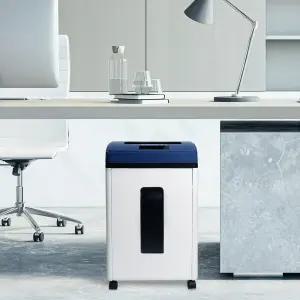 코아시스템 소형 중형 사무실 가정용 문서세단기 DOLPHIN-707 15매 25L 저소음 보안 P-4등급 꽃가루형 파쇄기 세절기