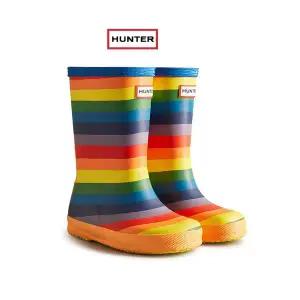 [헌터](타임스퀘어점패션관)[토박스] 유아장화 키즈 퍼스트 클래식 레인보우 HTKCG2TSFR11