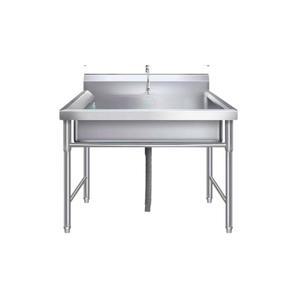 업소용 싱크대 스텐 개수대 보조 탕비실 좌날 씽크 카페 식당용 영업용 영업용씽크대 간이