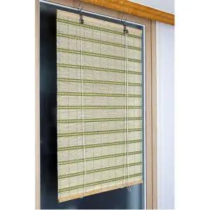 코매트 대나무 자동문발 소(90x150)/그린