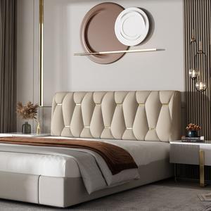 PU가죽 침대헤드 침대 벽가드 헤드보드 쿠션 등받이 프레임 머리판 베드 벽쿠션 벽