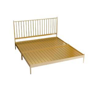 철제침대 프레임 1.5m 강화 대형 퀸사이즈 매트리스 현대 모던 침대프레임 더블