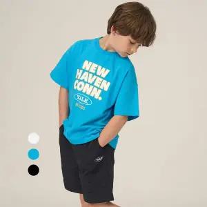 [보리보리/예일키즈]예일키즈 예일 뉴헤이븐 반팔 티셔츠 + 우븐팬츠 세트 YJCCSUE23289