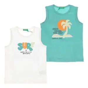 [갤러리아] 베네통키즈(25S)키즈썸머슬리브리스(3I1XGH014/)