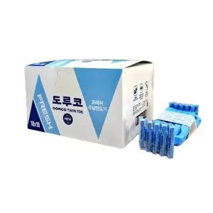 도루코 프레쉬 2중날 일회용면도기 100P 휴대용 대용량 TD706