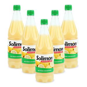 솔리몬 스퀴즈드 레몬즙 1000ml X 5병 NFC 비농축 레몬수 원액