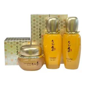 수려한 화윤 기초 3종 1세트 스킨80ml+에멀전80ml+크림25ml (HI)