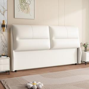 침대헤드 호텔식 화이트 헤드보드 등받이 북유럽풍 머리판 조명 인테리어