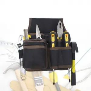 허리에 차는 걸이 공구 벨트 목수 타카 파우치 망치