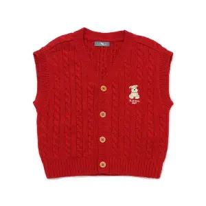 [블루독베이비](RD)블루독브이넥니트베스트45A19-220-02_s