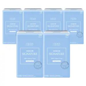 내츄럴코튼 [시그니처] 팬티라이너 34Px6팩