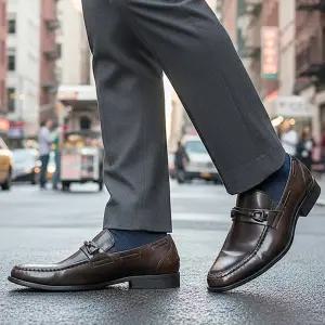 [한정판매] MD-S11 베이직비죠 소가죽 남성구두 정장화 로퍼 키높이 면접 예식구두