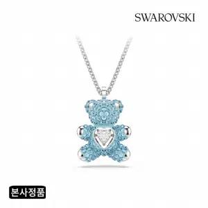 [/본사정품] Teddy Heart 아쿠아 블루 목걸이 5737620