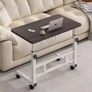 높이조절 사이드테이블 이동식 거실 침대 간이 80X40