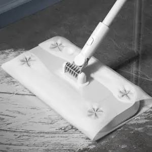 리빙밸류 일회용 청소포 물걸레 정전기 밀대 풀세트/부직포/대형/청소/바닥/청소용/티슈/건식/리필/막대/걸