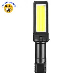 접이식 자석 LED COB 충전식 멀티 조명등 캠핑 랜턴 작업등 DJD1530C