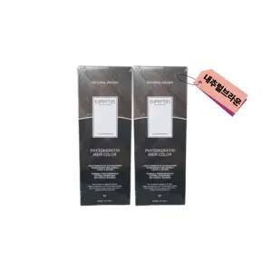 유피토스 염색약 피토 염색제 네추럴 브라운 2박스