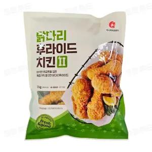 마니커에프앤지 닭다리 후라이드치킨II(외국산) 1kg (냉동)