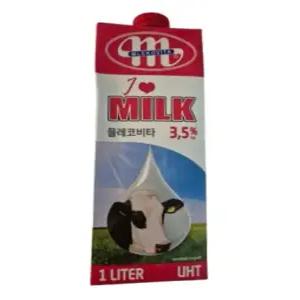 믈레코비타 수입 멸균우유 1000ml 12개 아이러브밀크 폴란드