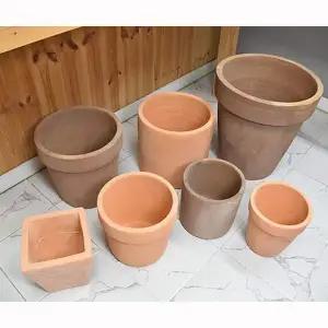 [셀러에이드]모던레시피 수제 토분 테라코타 화분 특대형 39x40cm