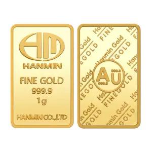 [한민금거래소]골드바 24K 순금 1g