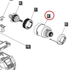 계양충전임팩드라이버부품 DID-1801L용 8번 기어박스