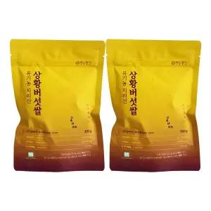 백년농가 유기농 지리산 상황버섯쌀 300g 2개 / 써클