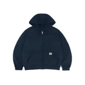 [칼하트]CARHARTT 남여공용 캐주얼 루즈핏 미드웨이트 후드집업 K122 네이비