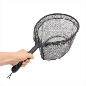 싸파 오버스트림 송어 뜰채 실리콘 코팅망 계류 낚시 30x40cm