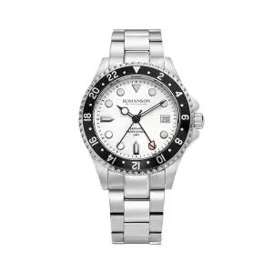 [롯데백화점]마션틴트(잡화) [로만손] 본사 정품 남성 메탈시계 악티우스 RMFM3BS004WHWH0