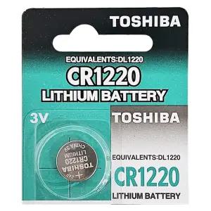 도시바 리튬전지 CR1220 (1P) 3V 차키 리모컨 배터리