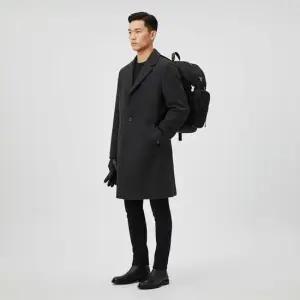 배송 백팩 삼각로고 리나일론 블랙 남성 2VZ135