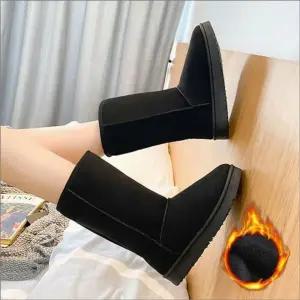 기획상품 4컬러 안감 기모부츠 기장 퍼 털부츠 종아리 스웨이드 롱 프리미엄 여자