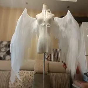 대형 천사날개 웨딩 촬영 연극 공연 무대 소품 할로윈