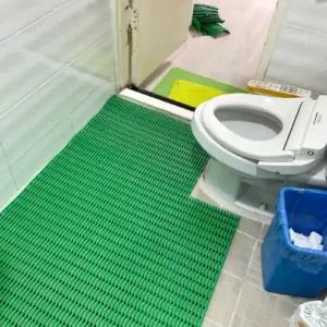 [일반구매] 고급형 대형 미끄럼방지매트 DA-006 200cmx90cm 물빠짐 다용도 매트 격자롤 건식