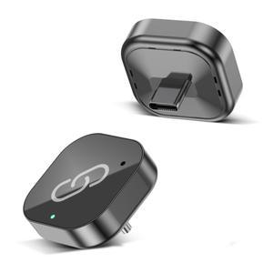 (타입-C) 무선 카플레이 어댑터 USB C / 안드로이드 오토 USB C 유선에서 무선으로 변환, 플러그 앤 플레이