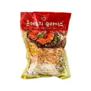삼아 훈제오리 슬라이스 800g 냉동