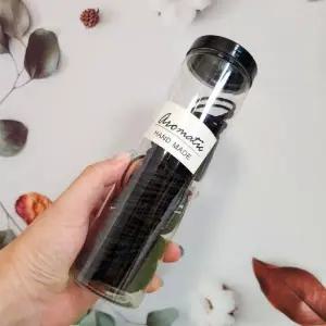 [셀러허브]대용량 고탄력 머리끈 100P 1세트 블랙 (S17305060)