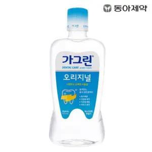 동아제약 가그린 오리지널 750ml/액상 가글 구강 청결제 제거 구취 제거제 청결 마우스 워시 케어 구취제