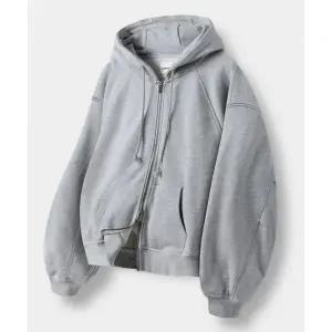 디리 블랙 DIMITRI BLACK [크롭선택] ASI 포시즌 에센셜 후드 집업_스? 멜란지 ABD1TH01MG 3028582