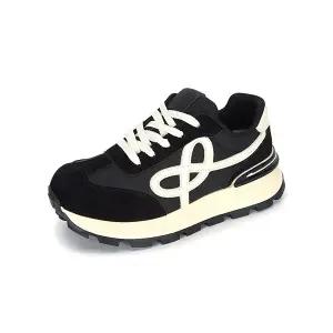 [하프클럽/무크]엠.무크 프레즐 캐주얼 스니커즈 블랙 516623305ZA