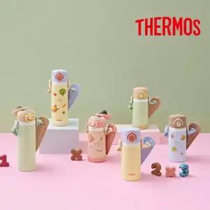 써모스 마이 디자인 보틀 스트랩+원터치 타입 시즌2 350ml JOI-351K