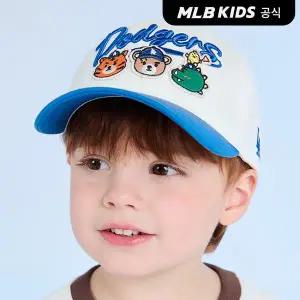 [MLB키즈](공식)26N 메가베어 프렌즈 배색 볼캡 LA (Ptn.Blue) 7ACPC146N-07BLP