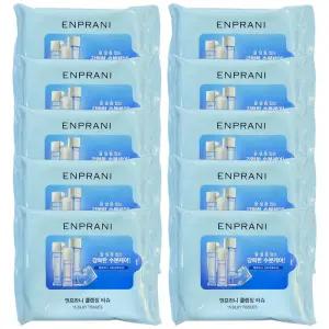 엔프라니 휴대용 클렌징티슈 15매 x 10개